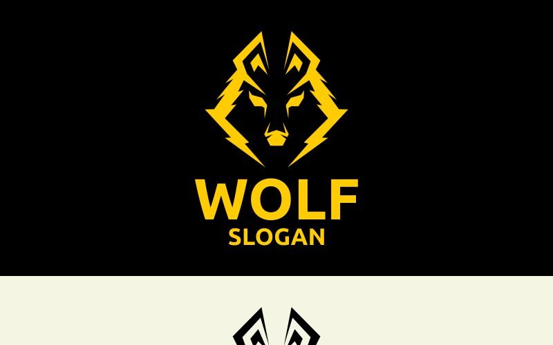 Download Шаблон логотипа "Wolf Logo Template" / Wolf Logo Template - Шаблон логотипа на тему графика animal animals branding club company dog elegant head jungle logo pet pets power powerpoint sport strong vector wild wolf