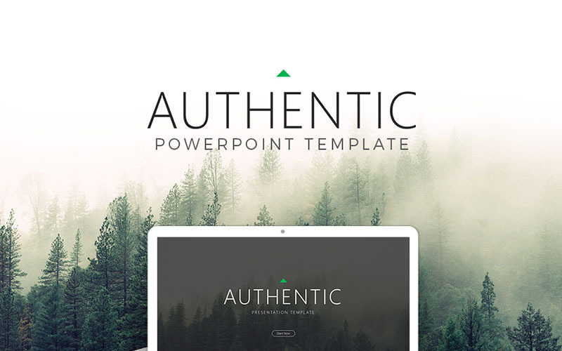 Автентичний – шаблон PowerPoint