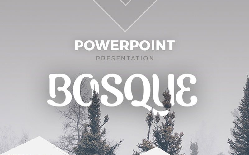 Bosque - Modello PowerPoint creativo