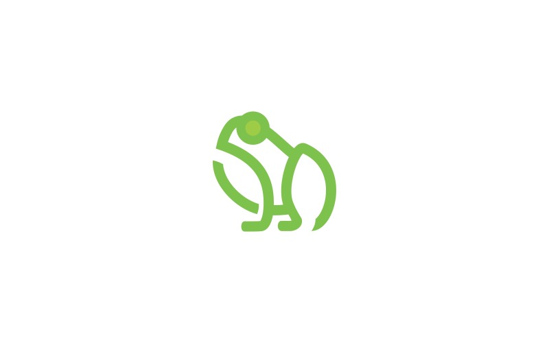 Frosch Logo Vorlage