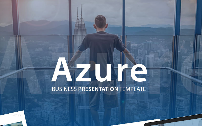 Azure - Modèle PowerPoint