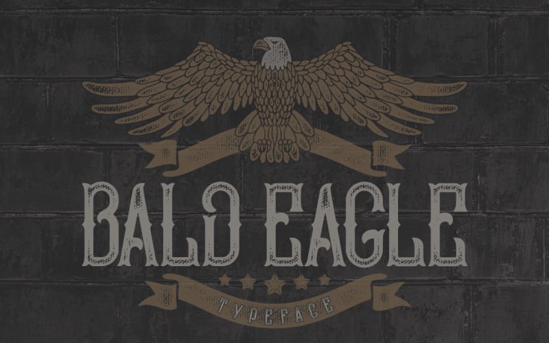 Bald Eagle Typeface Font