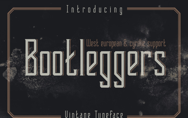 Bootleggers Lettertype
