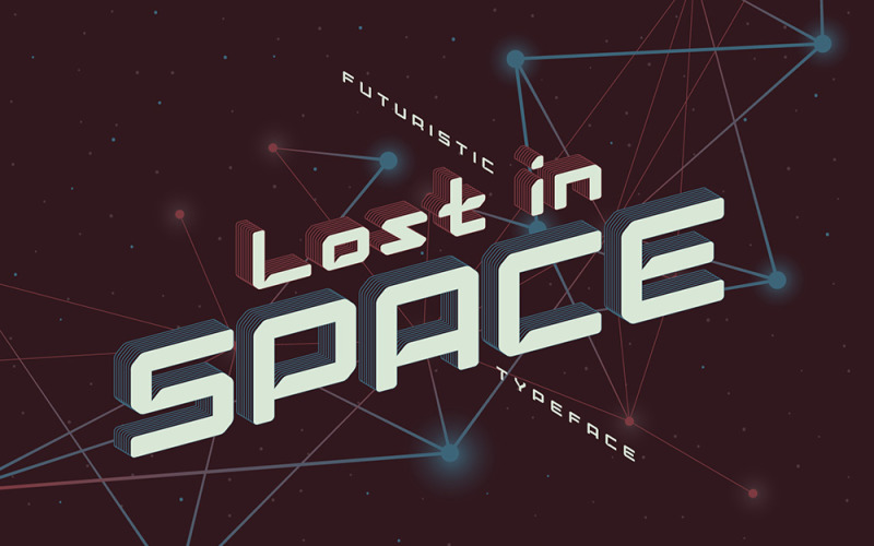 Download Шрифт "Lost in Space Font" / Lost in Space Font - Шрифт на тему графика label,font,vintage,bottle,typeface,alphabet,lettering