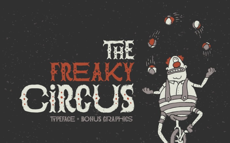 Шрифт Freaky Circus