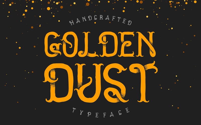 Tipo de letra Golden Dust