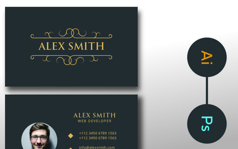 Download Фирменный стиль "Alex Smith 2 Style Clean Business Card - Corporate Identity Template" / Alex Smith 2 Style Clean Business Card - Corporate Identity Template - Фирменный стиль на тему графика business card designfree carddesign your ownideas online businesscard design templateapp staples softwarecreative business card design free your own ideas online