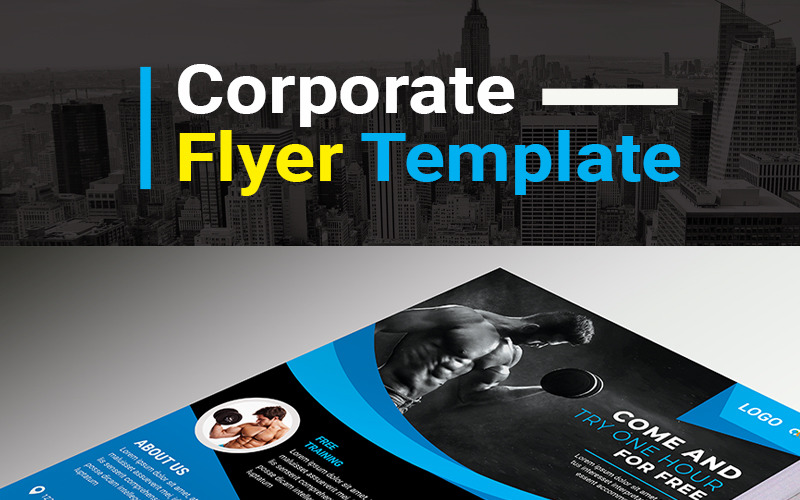 Fitness / Gym Flyer - Corporate Identity Template