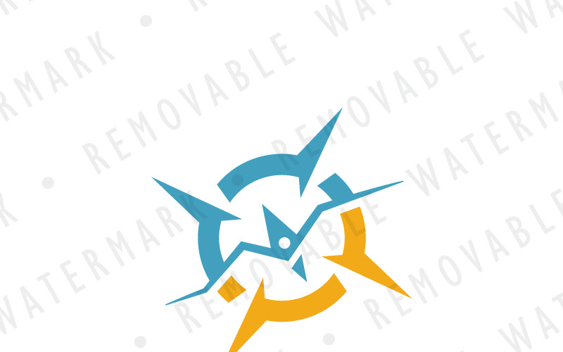 Compass of Marketing Logo Template