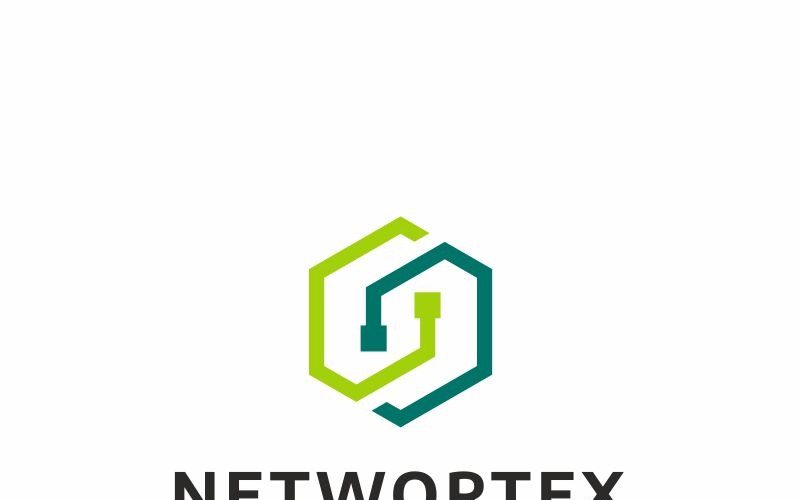 Шаблон логотипа сети