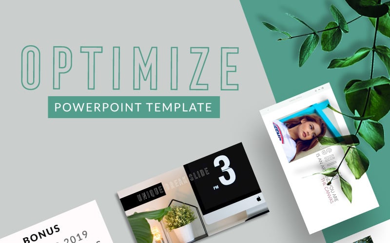 Optimize PowerPoint template