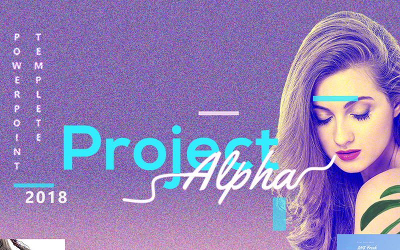 Project Alpha – бізнес-шаблон PowerPoint
