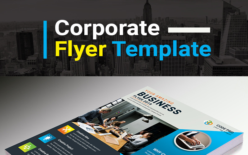 Download Фирменный стиль "Promotional Flyer PSD - Corporate Identity Template" / Promotional Flyer PSD - Corporate Identity Template - Фирменный стиль на тему графика ad agency builder bundle business clean coaching company concept consulting corporate creative design digital flyer flyers marketing modern multipurpose office