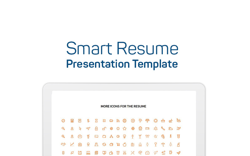Download Резюме "Smart Resume Template" / Smart Resume Template - Резюме на тему графика bio data biography curriculum vitae cv employee profile history infographic resume information journal life story management mba memorial overview personal