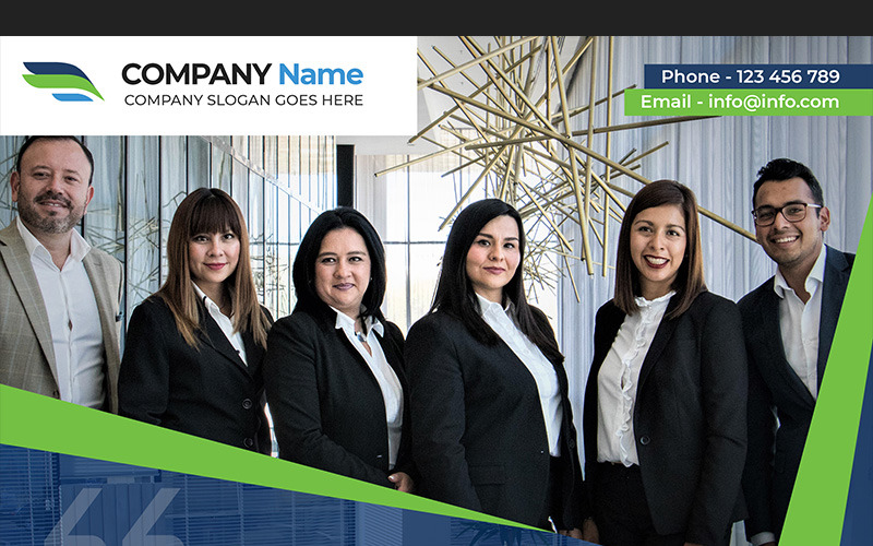 Download Фирменный стиль "Business Flyer Design PSD - Corporate Identity Template" / Business Flyer Design PSD - Corporate Identity Template - Фирменный стиль на тему графика multipurpose business flyer services