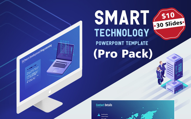Šablona Smart Tech PowerPoint