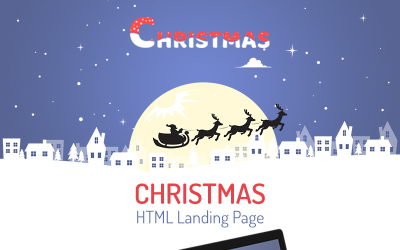 Kristmas - Christmas Landing Page Template