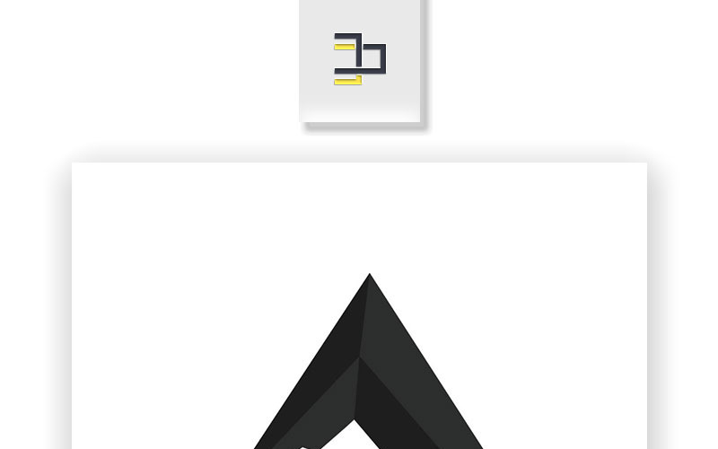 Download Шаблон логотипа "Everest Logo Template" / Everest Logo Template - Шаблон логотипа на тему графика mountain,brand,company,modern,elite,black,mascot