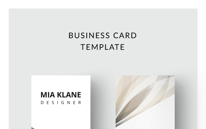 Download Фирменный стиль "Luxury Business Card - Corporate Identity Template" / Luxury Business Card - Corporate Identity Template - Фирменный стиль на тему графика business card template name personal minimalist minimalism clean simple modern female feminine corporate design print abstract luxury beauty beige geometric