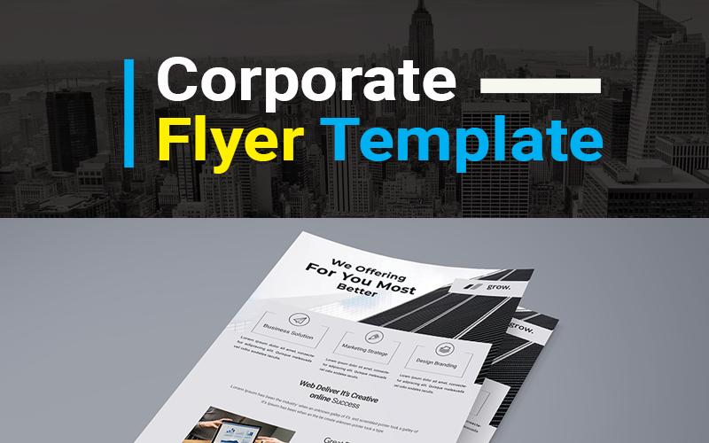 Download Фирменный стиль "Service and Offer Business Flyer - Corporate Identity Template" / Service and Offer Business Flyer - Corporate Identity Template - Фирменный стиль на тему графика ad agency builder bundle business clean coaching company concept consulting corporate creative design digital flyer flyers marketing modern multipurpose office