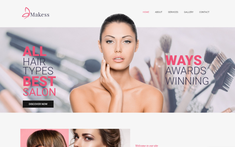 Makess - Beauty Salon Mehrzweck Classic WordPress Elementor Theme
