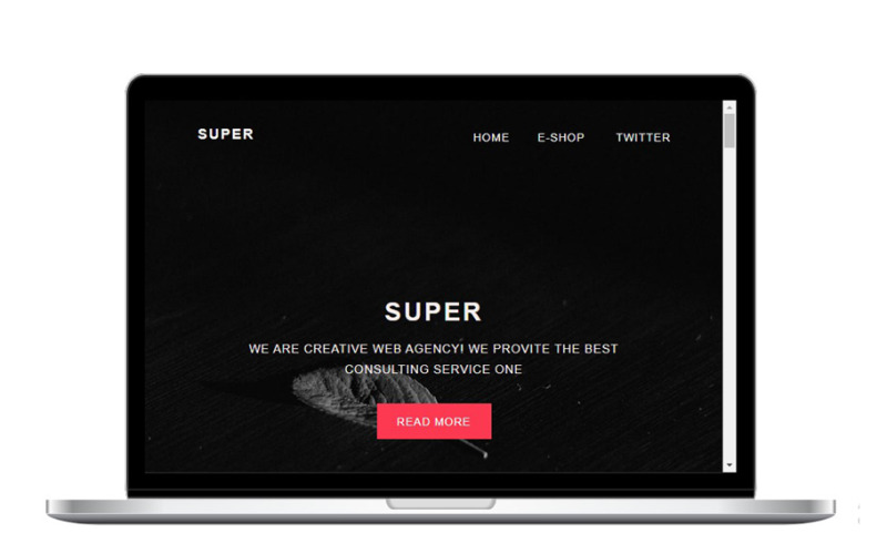 Modèle de courrier électronique super-réactif avec modèle de newsletter Builder