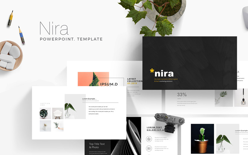 Modèle PowerPoint de Nira