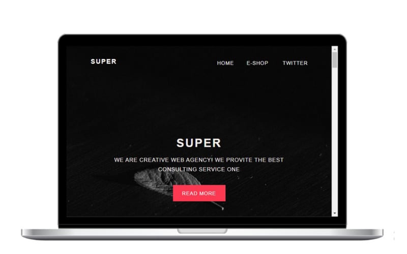 Super-Resposive E-Mail-Vorlage mit Builder-Newsletter-Vorlage