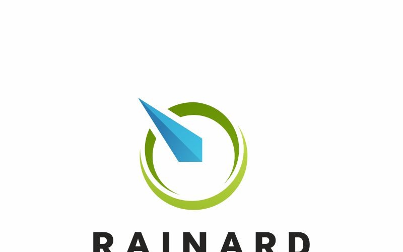 Шаблон логотипа радара