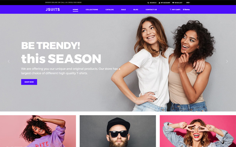 Jsuits - Clothing Multicurrency Fancy Shopify Teması