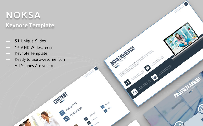 Noksa - Modello di Keynote