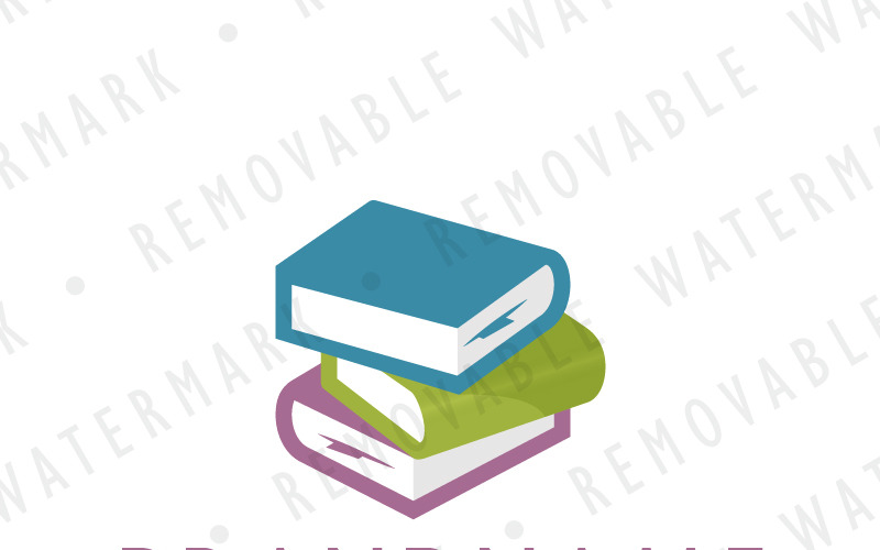 Download Шаблон логотипа "Pile of Books Logo Template" / Pile of Books Logo Template - Шаблон логотипа на тему графика paper,book,learning,library,database,knowledge,read,archive,document,office,logo,design,template,data,information,publishing,bookstore,education,writer,storage