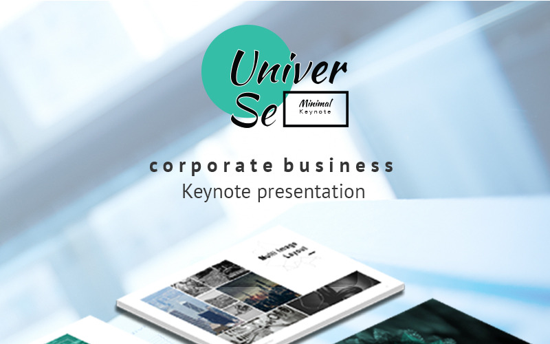 Universum - Keynote-sjabloon