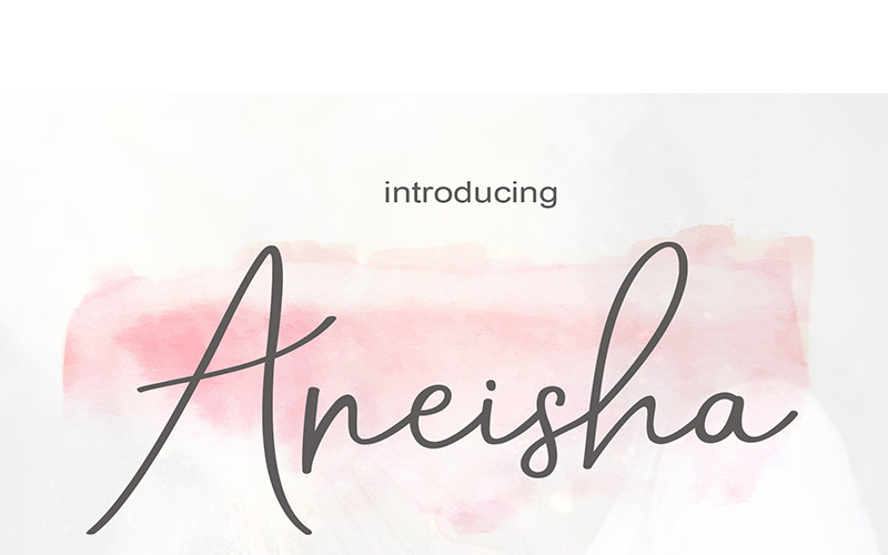 Download Шрифт "Aneisha Font" / Aneisha Font - Шрифт на тему графика font font-family script typography calligraphy italic bold