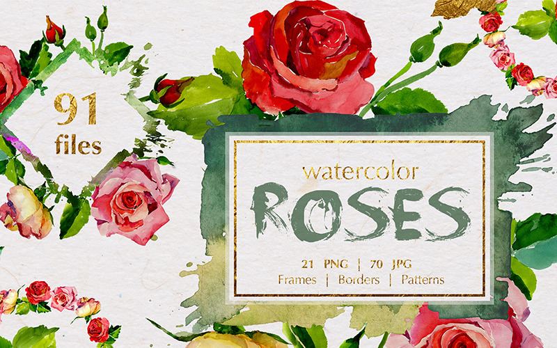 Download Иллюстрация "Roses Watercolor Scarlet png - Illustration" / Roses Watercolor Scarlet png - Illustration - Иллюстрация на тему графика roses watercolor scarlet png