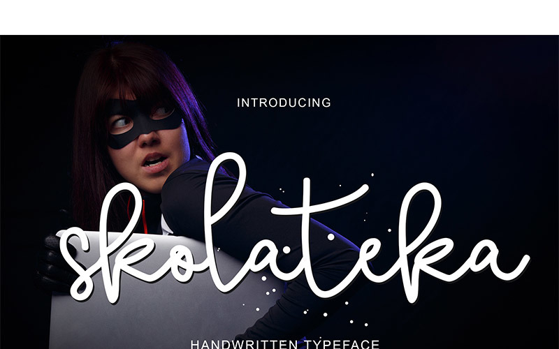 Download Шрифт "Skolateka Cursive Font" / Skolateka Cursive Font - Шрифт на тему графика script font typeface printing calligraphy fontface
