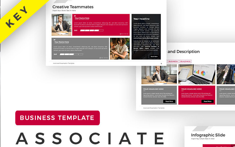 Associate - - Keynote-sjabloon