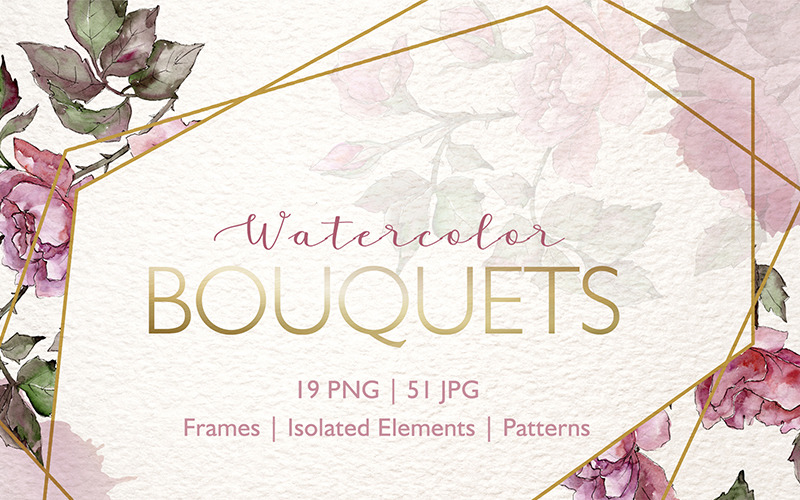 Bouquets Aquarelle Png - Illustration