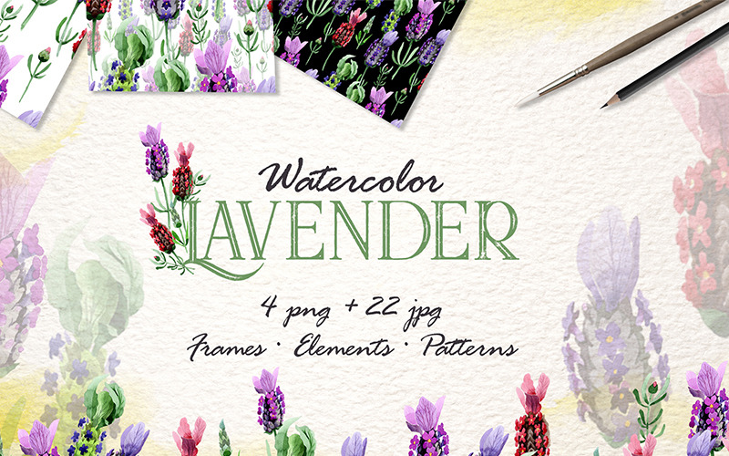 Download Иллюстрация "lavender Watercolor Png - Illustration" / lavender Watercolor Png - Illustration - Иллюстрация на тему графика lavender watercolor png