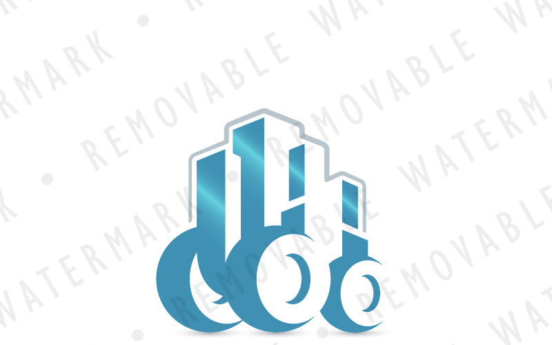 Download Шаблон логотипа "City on Wheels Logo Template" / City on Wheels Logo Template - Шаблон логотипа на тему графика town,building,vehicle,city,wheel,cargo,urban,skyscraper,truck,property,real,estate,realty,construction,logo,design,template,moving,shipping,transportation