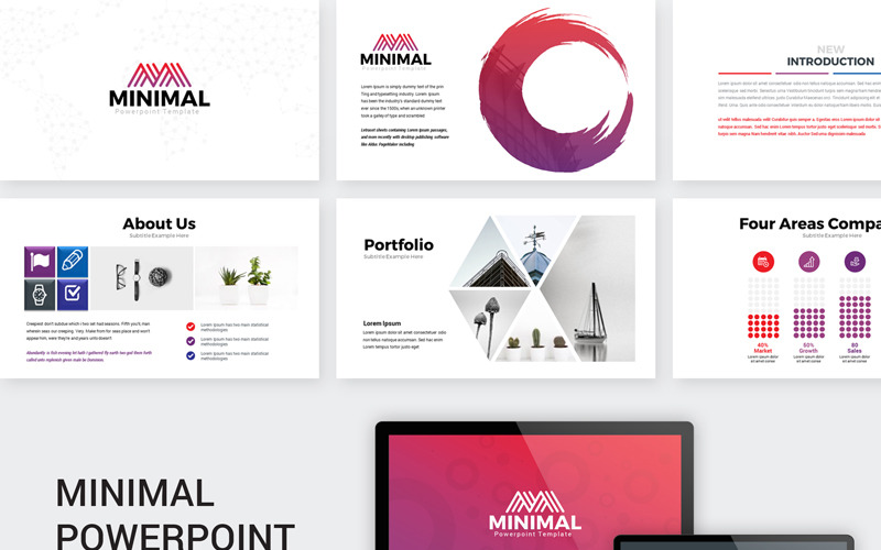 Minimo - Modello PowerPoint