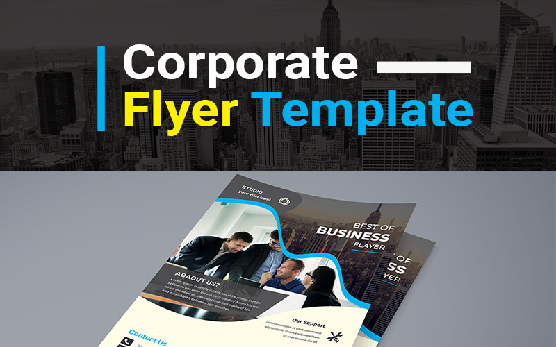 Download Фирменный стиль "Modern Corporate Business Flyer - Corporate Identity Template" / Modern Corporate Business Flyer - Corporate Identity Template - Фирменный стиль на тему графика ad agency builder bundle business clean coaching company concept consulting corporate creative design digital flyer flyers marketing modern multipurpose office