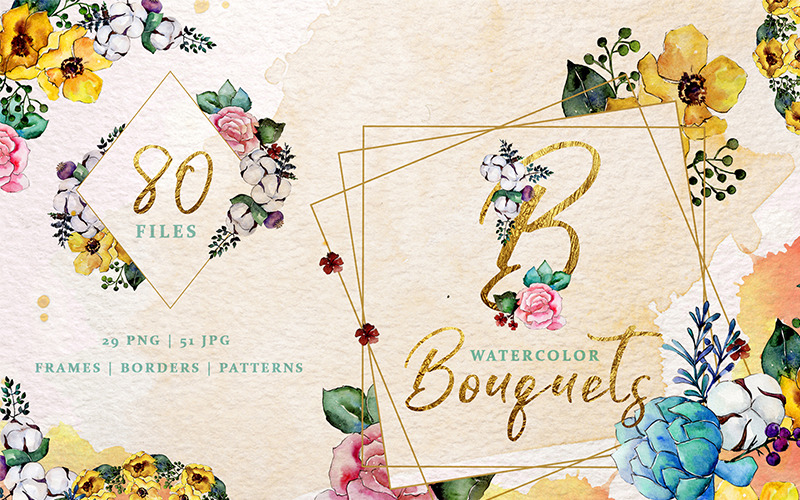 Download Иллюстрация "Bouquets Yellow Watercolor Png - Illustration" / Bouquets Yellow Watercolor Png - Illustration - Иллюстрация на тему графика bouquets yellow watercolor png