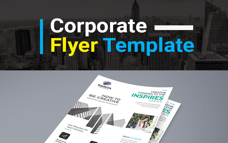 Download Фирменный стиль "Creative Thinking - Corporate Identity Template" / Creative Thinking - Corporate Identity Template - Фирменный стиль на тему графика ad agency builder bundle business clean coaching company concept consulting corporate creative design digital flyer flyers marketing modern multipurpose office