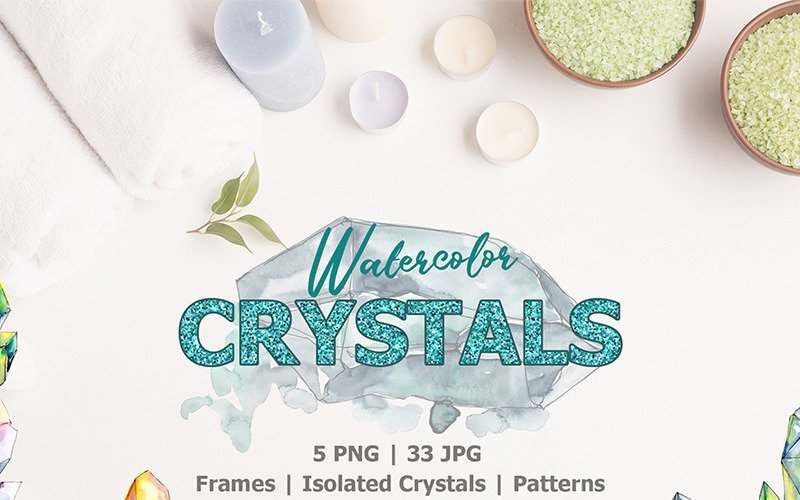 Download Иллюстрация "Crystals Blue And Yellow Watercolor - Illustration" / Crystals Blue And Yellow Watercolor - Illustration - Иллюстрация на тему графика crystals blue and yellow watercolor png