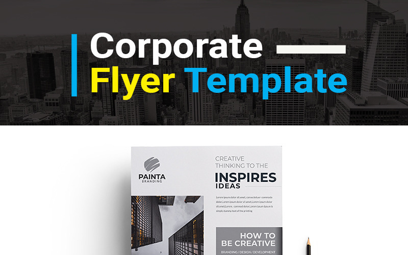 Download Фирменный стиль "Inspiring Idea Business Flyer - Corporate Identity Template" / Inspiring Idea Business Flyer - Corporate Identity Template - Фирменный стиль на тему графика ad agency builder bundle business clean coaching company concept consulting corporate creative design digital flyer flyers marketing modern multipurpose office