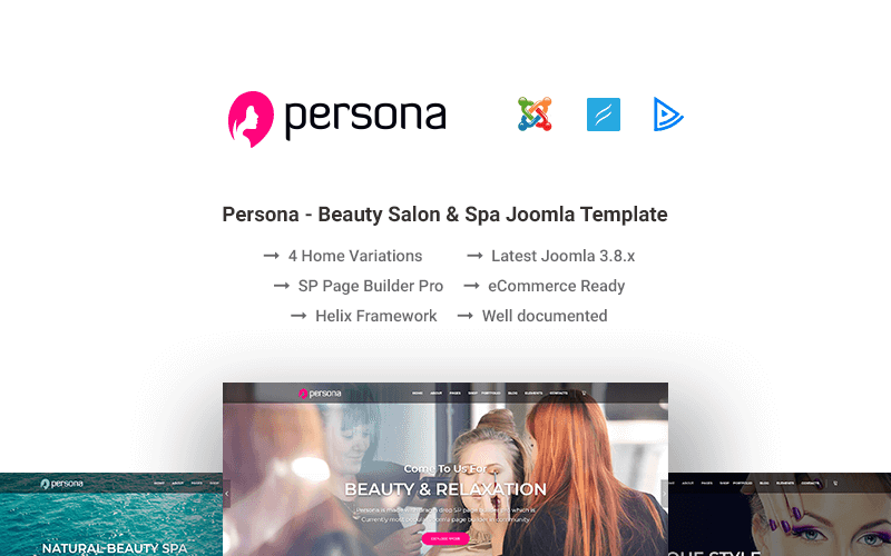 салон красоты и спа joomla шаблон