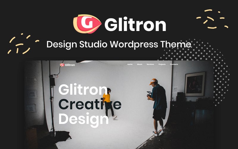 Giltron - Design Studio WordPress Elementor-tema