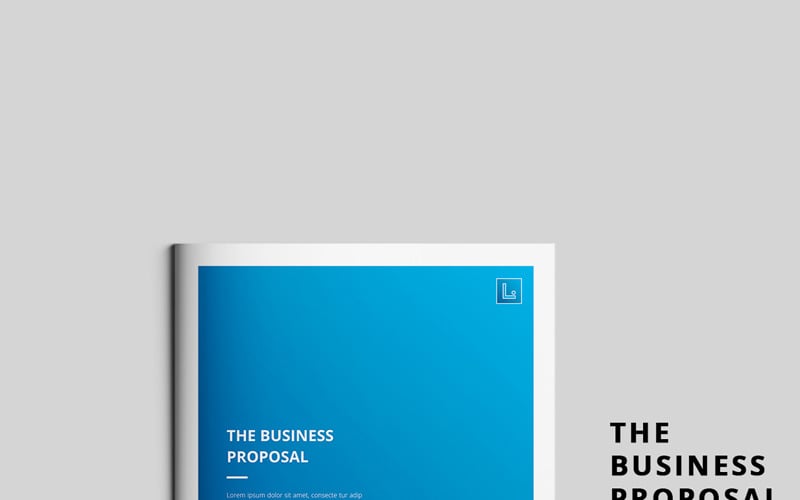 Download Фирменный стиль "Professional & Clean Business Proposal - Corporate Identity Template" / Professional & Clean Business Proposal - Corporate Identity Template - Фирменный стиль на тему графика proposal business project corporate company brochure template creative minimal clean professional indd word docx