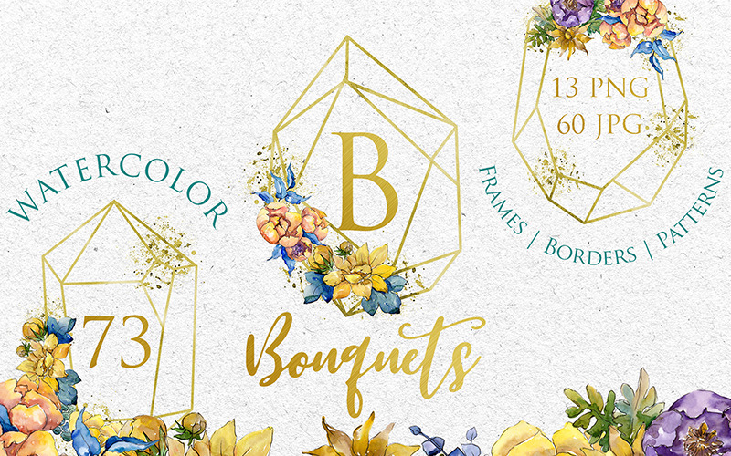 Download Иллюстрация "Bouquets Yellow Watercolor Png - Illustration" / Bouquets Yellow Watercolor Png - Illustration - Иллюстрация на тему графика bouquets yellow watercolor png